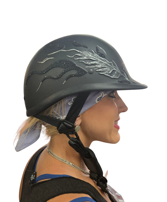 best ladies motorcycle helmets Biker Helmet the New Diamonds in the Ruff By American Badass wicking liner and adjustable ventilation system that flows cool air exactly where you need it most Biker Girl Best Motorcycle Helmet