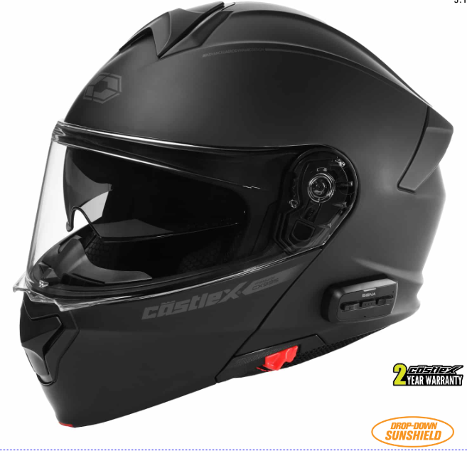 Castle X CX935 Modular Bluetooth Helmet with Intercom