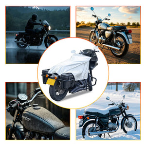 Black-Medium-Motorcycle Seat Shade Cover