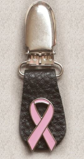 Pink Ribbon Boot Clips