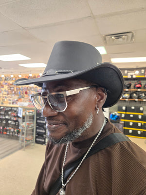 Black Outback Premium Hat