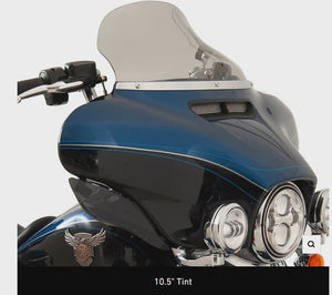 Klock Werks 10.5" Flare Windshield for 2014-2023 Harley Touring - Tint
