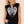 Biker Club Printed Jersey Tank Top w/ Cut out Neck Detail