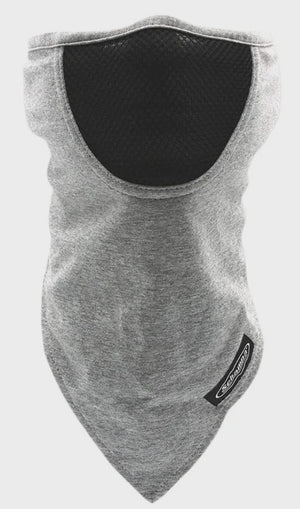 FACEFIT Light Grey Biker Face Protection with Tieback for a Secure fit