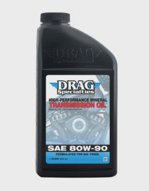 TRANSMISSION Oil for Big Twins High-Performance Mineral By Drag Specialties