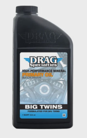 High-Performance Mineral Primary Oil for Big Twins 1 U.S. quart
