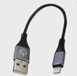 USB to Lightning (iPhone) Cable - 7.5" Phone Charging Adapter Cable