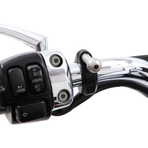 CIRO 1-1/2" Bar Mount Black-Alum