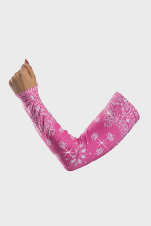 Sleevz, Soaker - Pink Paisley with Gems (M/L)