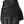 HIGHWAY 21 BLACK HALF JAB PERFORATED GLOVES