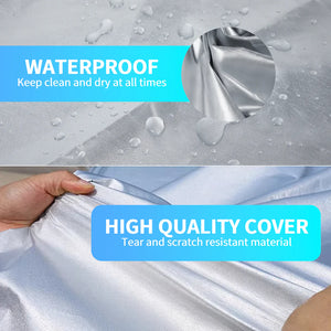 Black-Medium-Motorcycle Seat Shade Cover