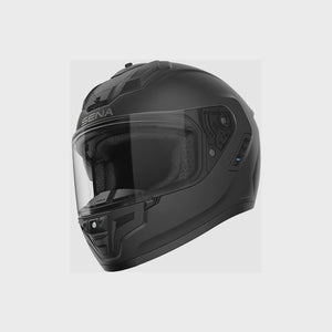 SENA PHANTOM FF MESH COM HELMET MATTE BLACK