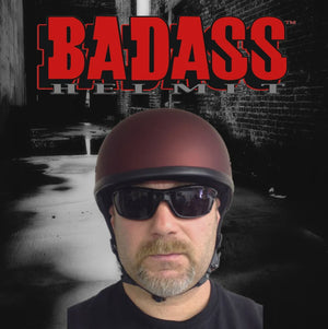 Badass Helmet - Matte Wine
