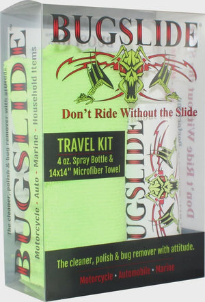BUGSLIDE 4OZ TRAVEL WITH MICRO TOWEL