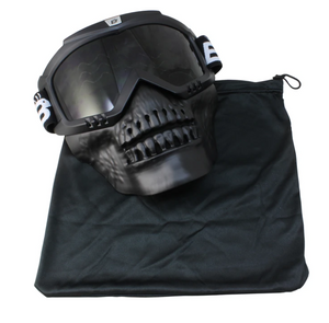 SkullBird Goggles with Skull Facemask Lens Options