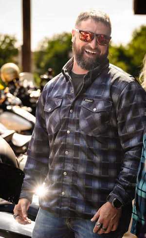 Mens Kevlar Summer Mesh Protective Riding Shirt.