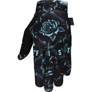 Strapped Chrome Gloves