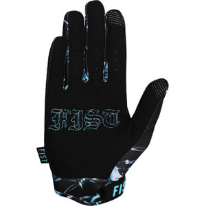 Strapped Chrome Gloves