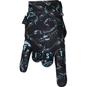 Strapped Chrome Gloves