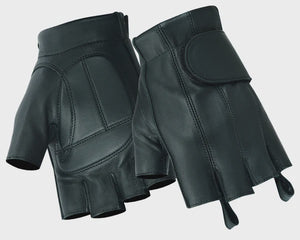 MEN'S TOUGH DEER SKIN FINGERLESS GLOVE