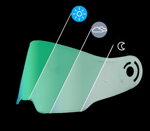 Daytona C6 Photochromatic Shield Outer Replacement Shield