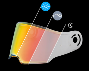 Daytona C6 Photochromatic Shield Outer Replacement Shield