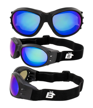 Eagle Goggle UV400 Anti-Fog-Shatterproof 5 Lens Colors Available