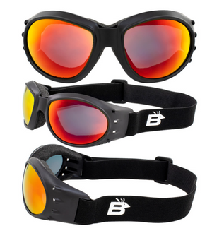 Eagle Goggle UV400 Anti-Fog-Shatterproof 5 Lens Colors Available