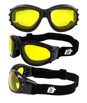 Eagle Goggle UV400 Anti-Fog-Shatterproof 5 Lens Colors Available