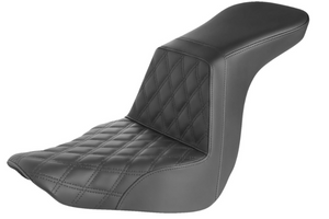 FXLRS FXLRST Step-Up Seat - Front Lattice Stitch - Black