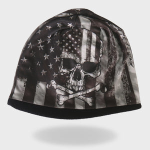 Beanie, Flag Skull Sublimated