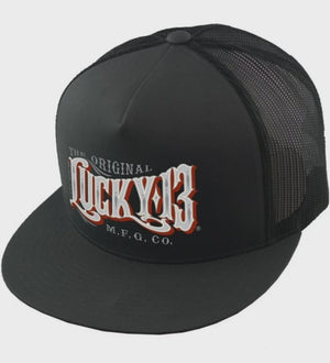 Lucky 13 Old Towne Trucker Cap - Charcoal