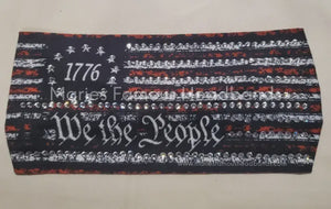 Marie's Headbands-We The People Black
