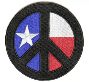 Texas Peace Patch - 3.5x3.5 inch