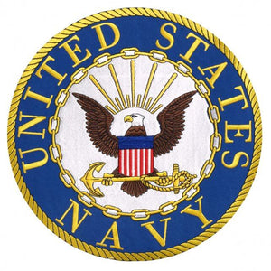 US Navy Logo 3" x 3" Patch