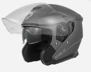 Spider Jet by Daytona 3/4 Helmet with Shield System