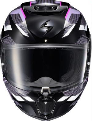 EXO-R330 SAGA BLACK/PINK/PURPLE FULL FACE HELMET