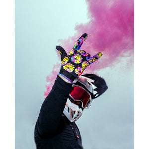 Strapped Caroline Buchanan Red Label Sprinkle Fades Gloves