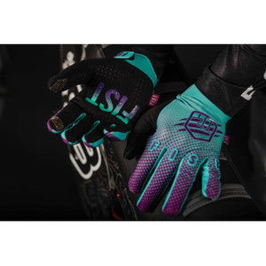 Breezer Violet Halftone Hot Weather Gloves