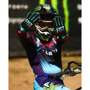 Breezer Violet Halftone Hot Weather Gloves