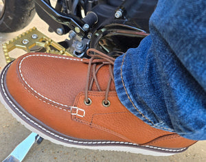 Full Grain Waterproof Leather Work Style Boots