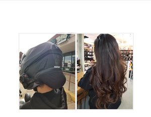 INCREDIBLE HIGHTAIL The Womens Helmet Hair Protector Solution