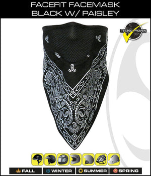 FACEFIT, BLK PAISLEY