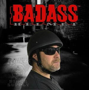 Badass Rocker Helmet Reverse Look