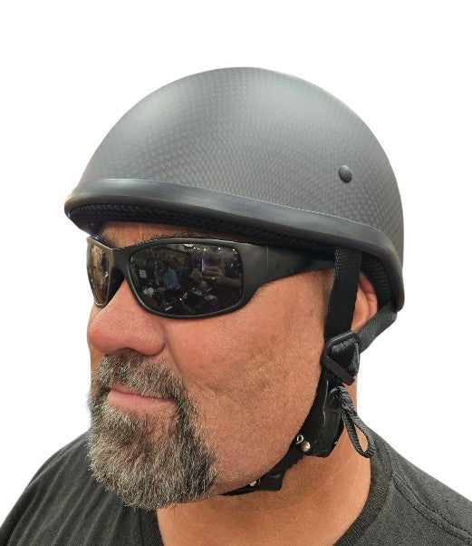 BADASS Carbonair Carbon Fiber Ultra-Light Biker Helmet