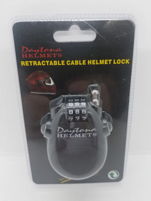 Combination Helmet Lock For Motorcycle Helmet