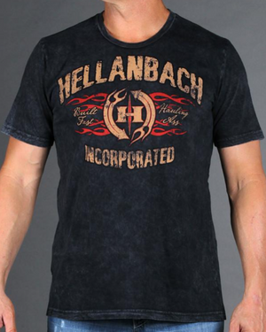 Fast Bagger Black T-Shirt by Hellanbach