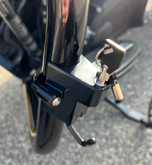 Long Angled Adjustable Highway Foot Pegs & Clamps