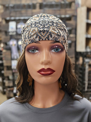 Marie's Headbands-Tan Star