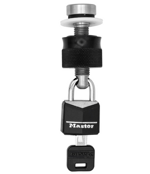 Santoro Fabworx - Black Seat Helmet Lock